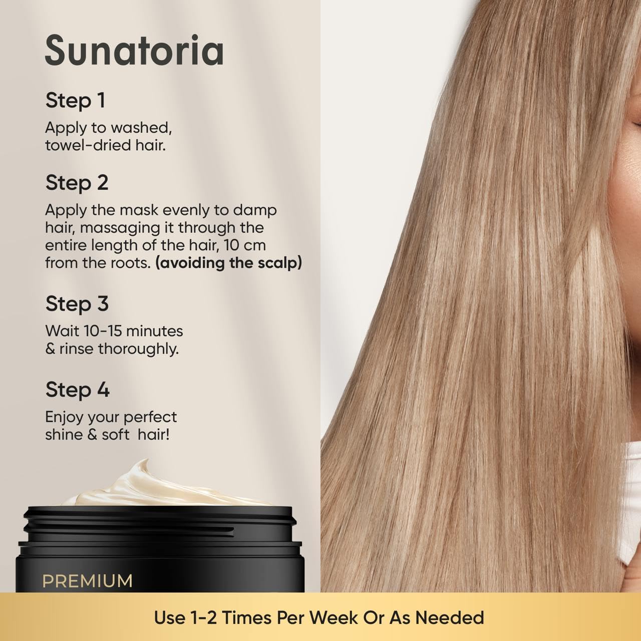 SUNATORIA Keratin Hair Mask – Deep