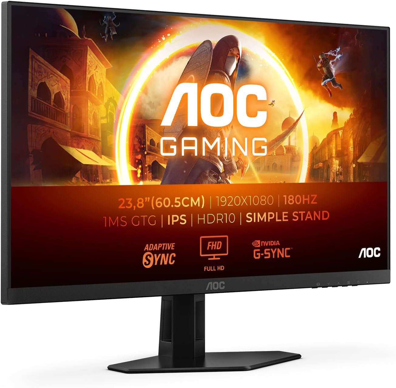 AOC 24G4XED – 24" Ultra-Fast Gaming Monitor