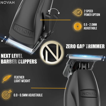 Novah Professional Hair Clippers for Men