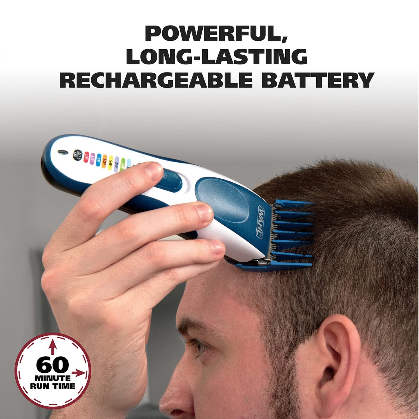 Wahl Color Pro Cordless Hair Clipper, Rechargeable, 9649P