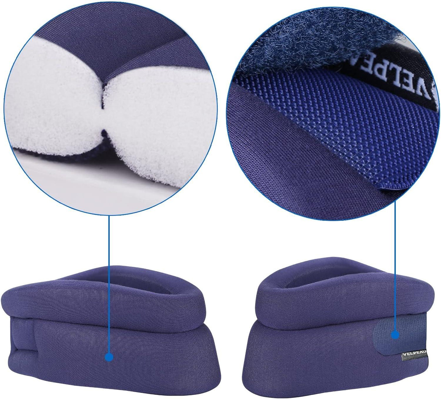 Neck Brace - Foam Cervical Collar, Blue