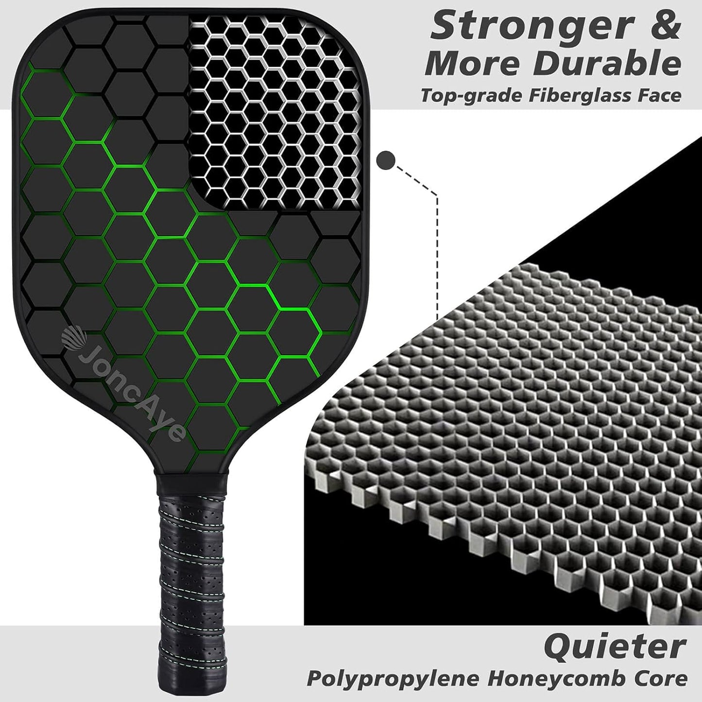 Pickleball-Paddles-Set of 4 or 2 Rackets by JoncAye
