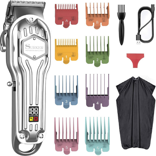 SURKER Cordless Hair Clippers for Men