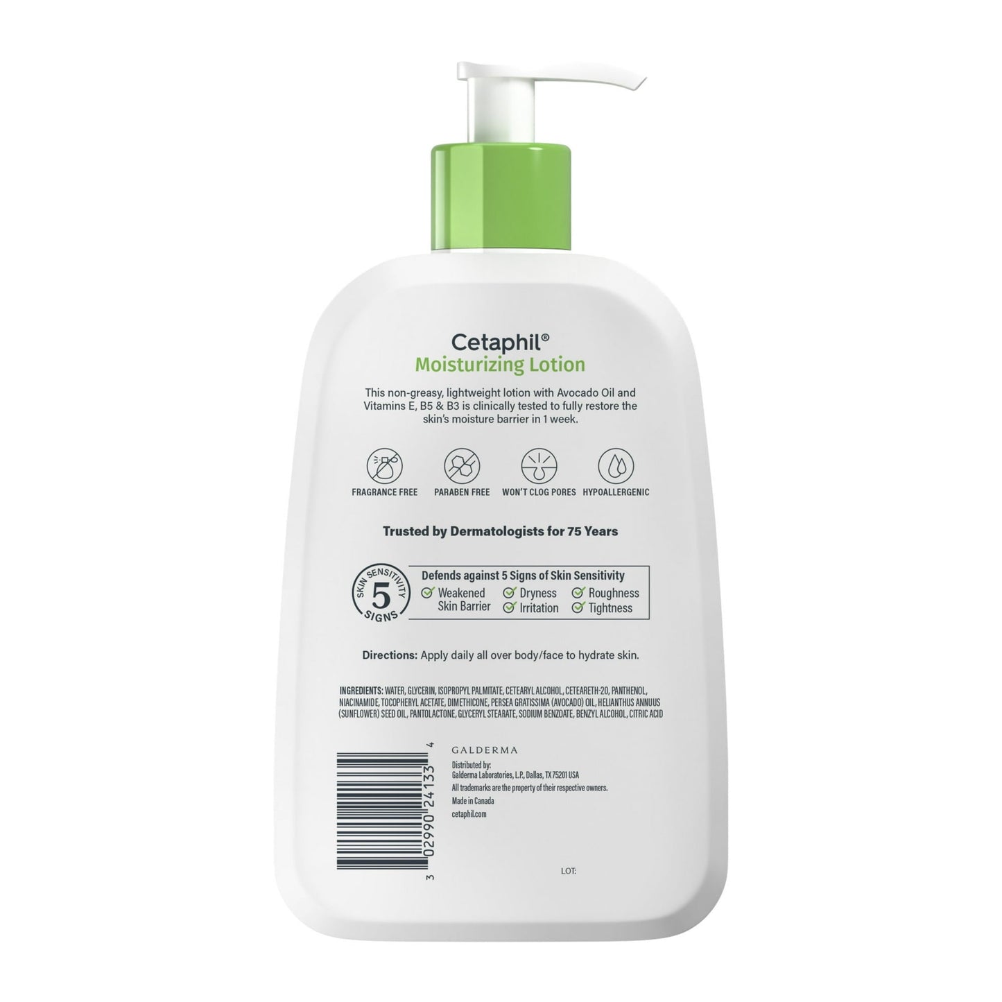 Cetaphil Moisturizing Face and Body Lotion for Normal