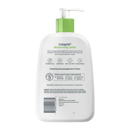 Cetaphil Moisturizing Face and Body Lotion for Normal