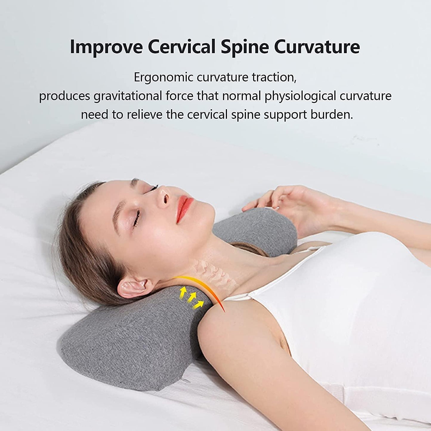Cervical Memory Foam Neck Pillow – Pain Relief