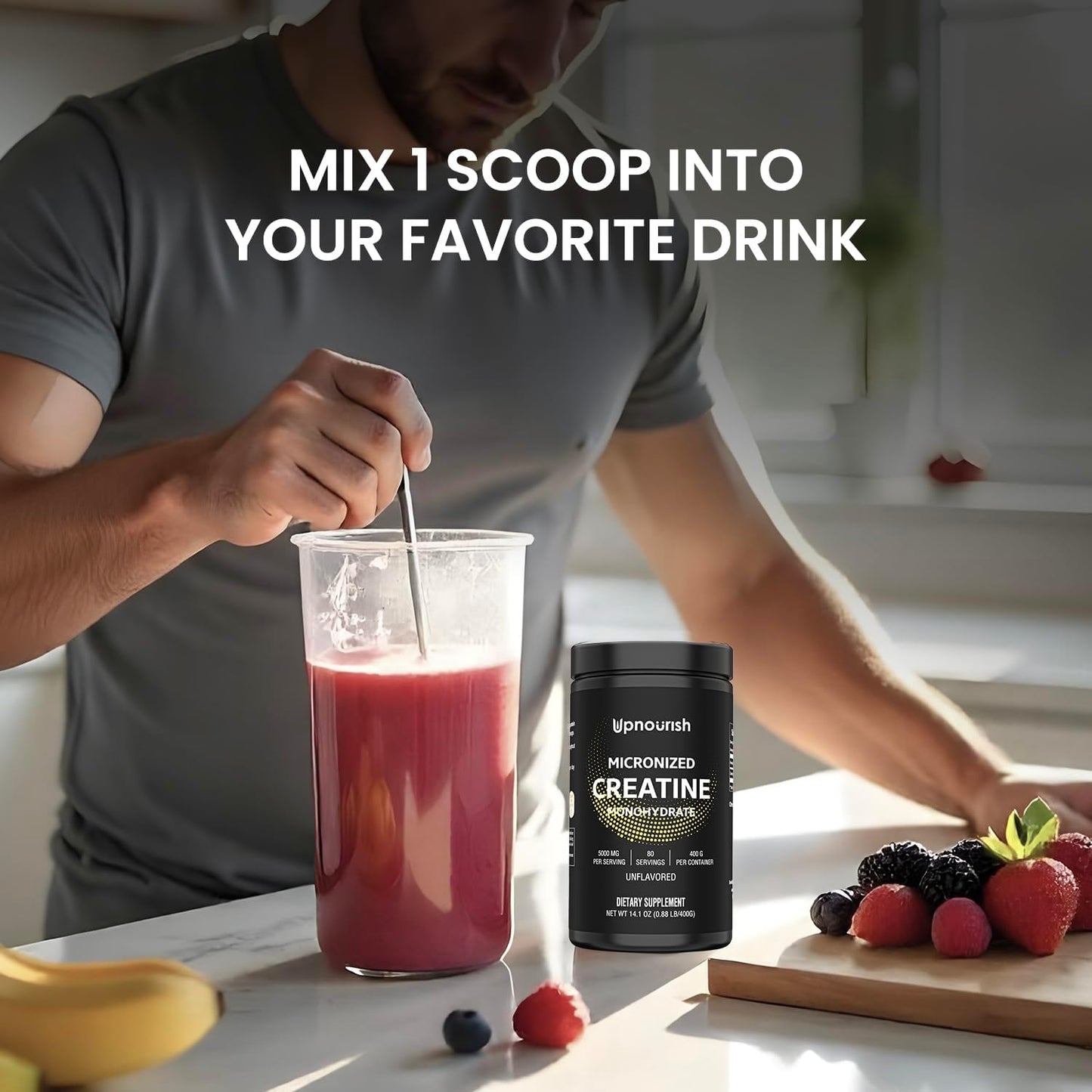UpNourish Creatine Monohydrate