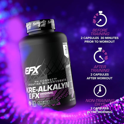 EFX Sports Kre-Alkalyn EFX – pH-Correct Creatine