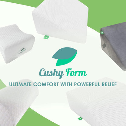Knee Pillow for Side Sleepers - White