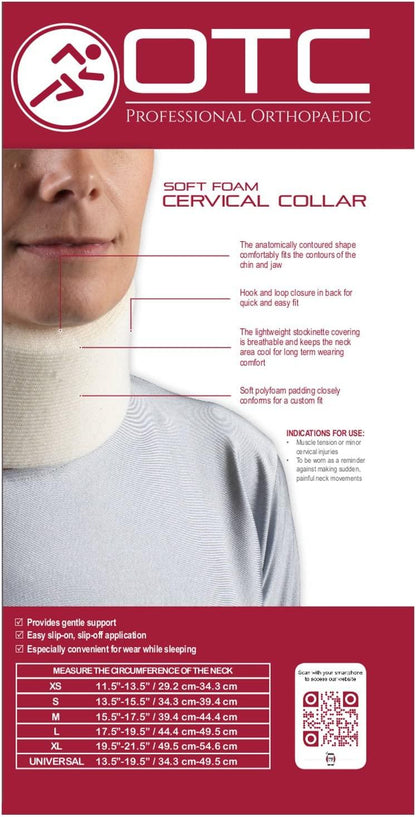 Cervical Collar - Medium, Soft Foam