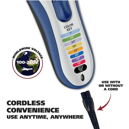 Wahl Color Pro Cordless Hair Clipper, Rechargeable, 9649P