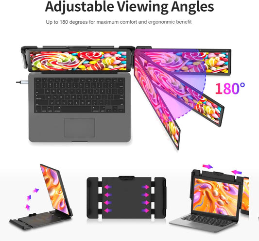14" Dual Laptop Screen Extender