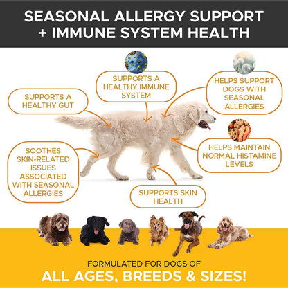 Dog Allergy Relief Chews - Salmon