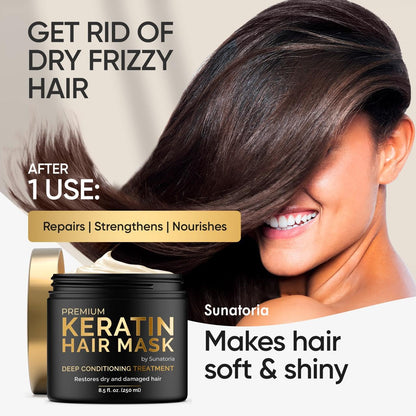 SUNATORIA Keratin Hair Mask – Deep