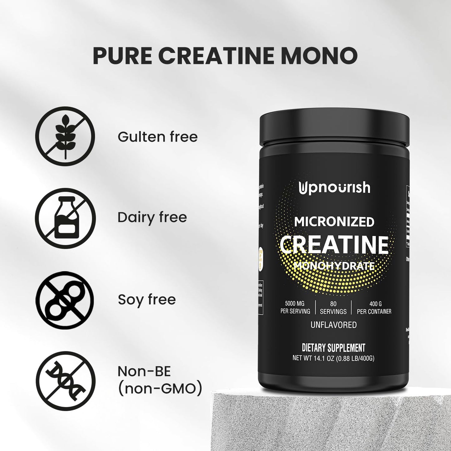 UpNourish Creatine Monohydrate