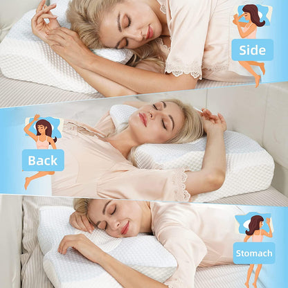 Memory Foam Pillow - Cervical & Neck Pain Relief