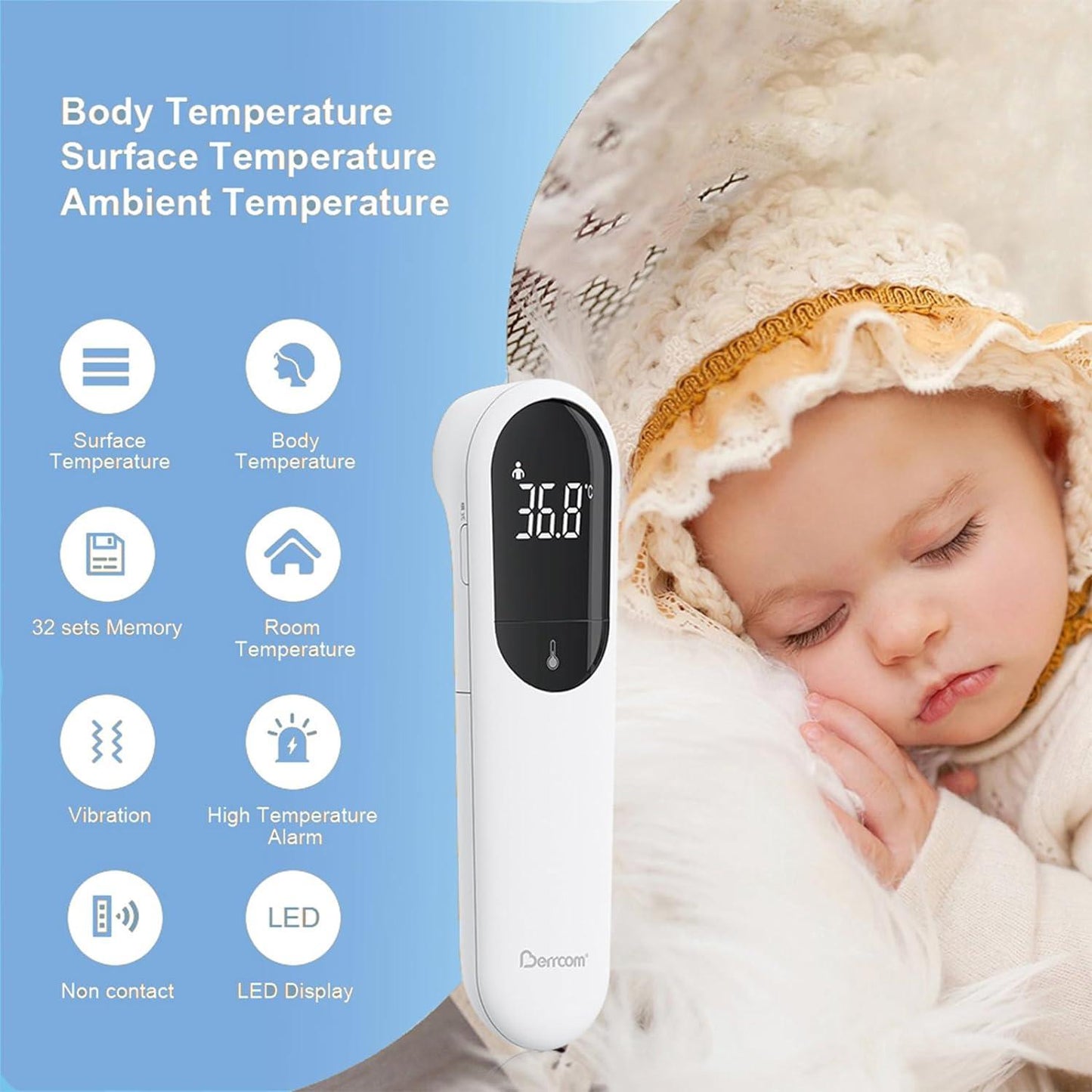 Forehead Thermometer - Dual Probe