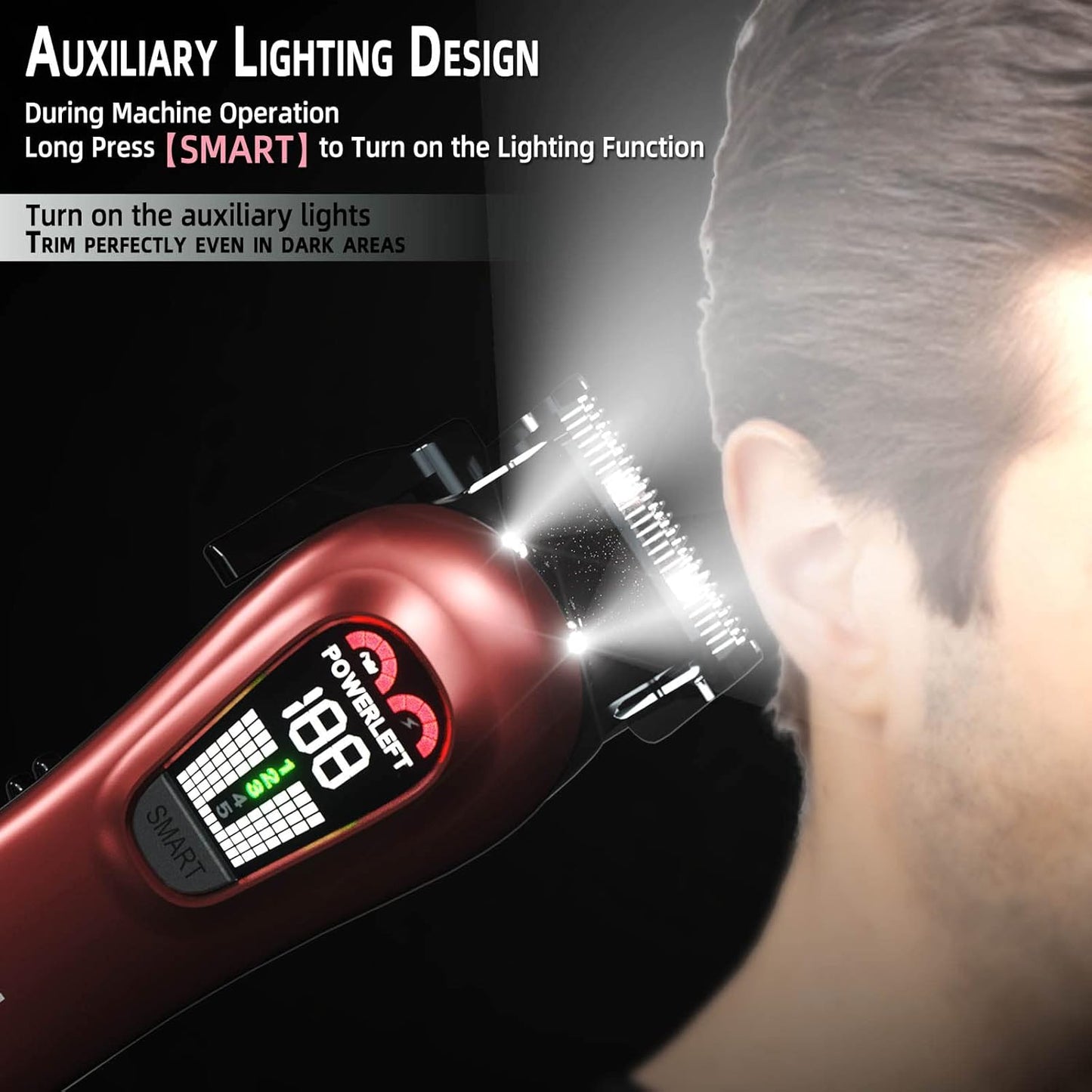 TCMKY Professional Hair Clippers for Men
