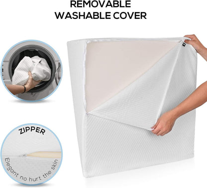 Leg Elevation Memory Foam Pillow - Sleep Support