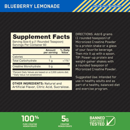Micronised Creatine