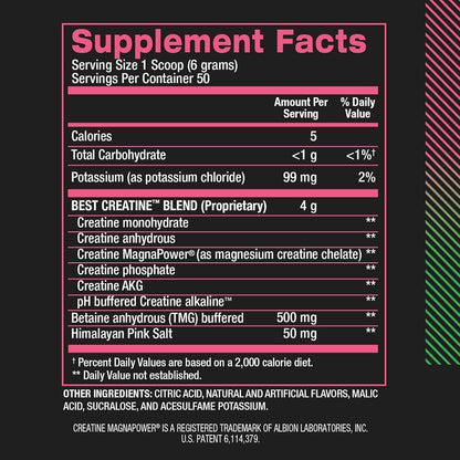 BPI Sports Best Creatine Powder,