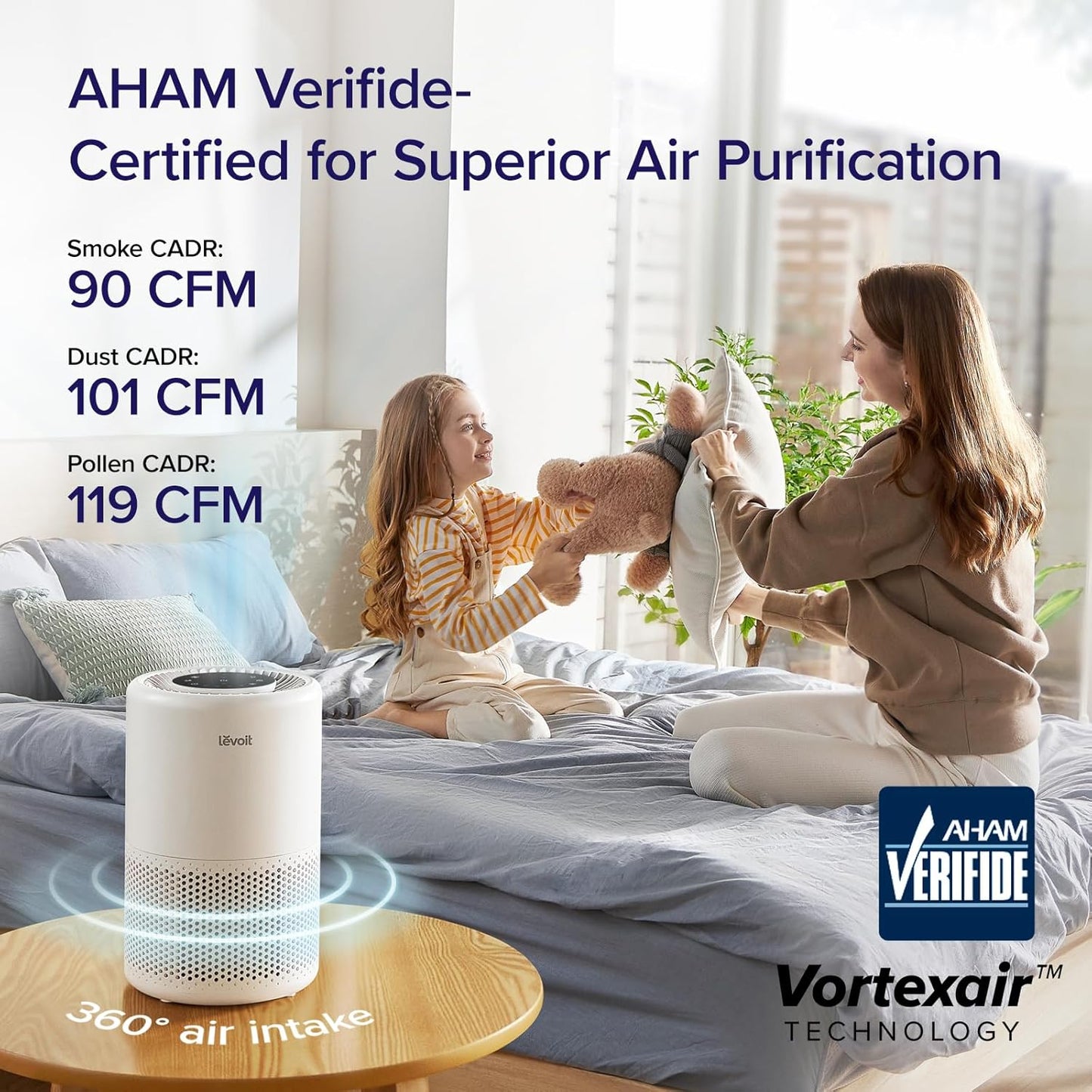 LEVOIT Smart Air Purifier, HEPA Filter,
