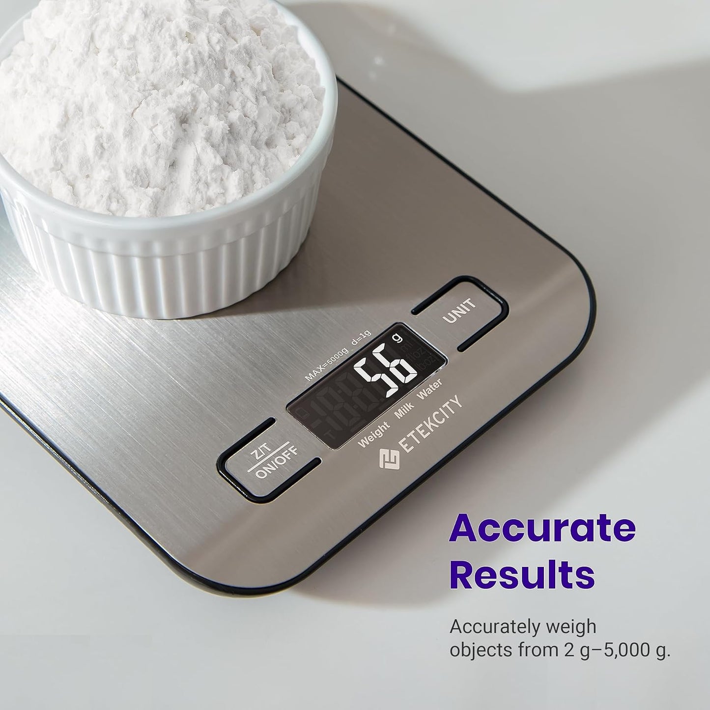 Etekcity Digital Kitchen Scale – Grams/Ounce