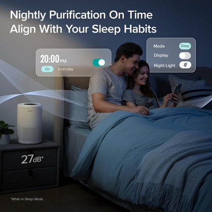 LEVOIT Smart Air Purifier, HEPA Filter,
