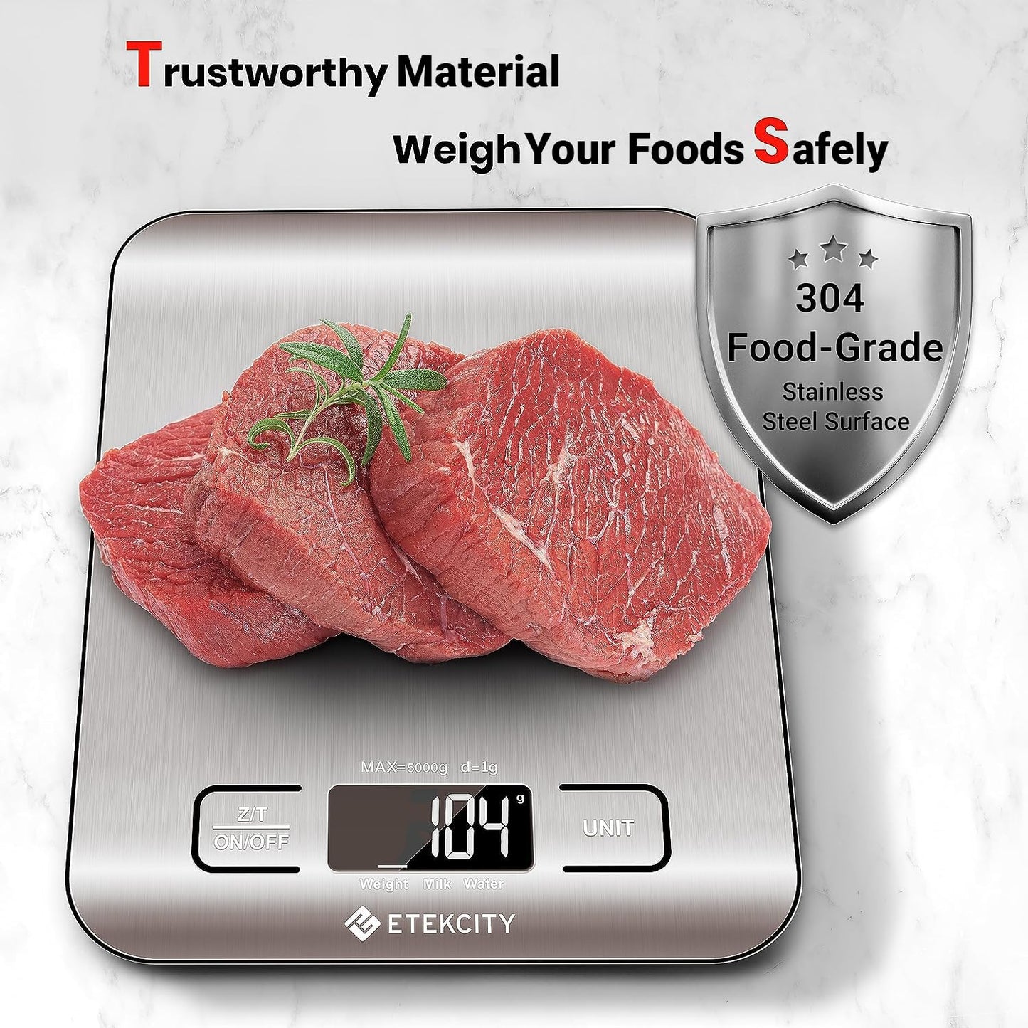 Etekcity Digital Kitchen Scale – Grams/Ounce