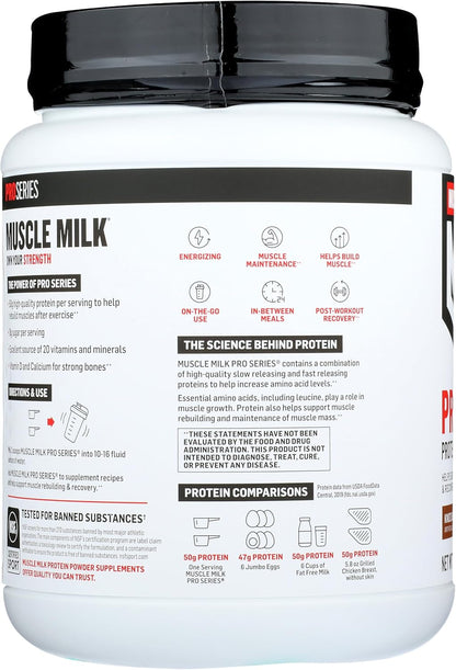 Muscle Mlk Pro Series 50 Knockout Chocolate