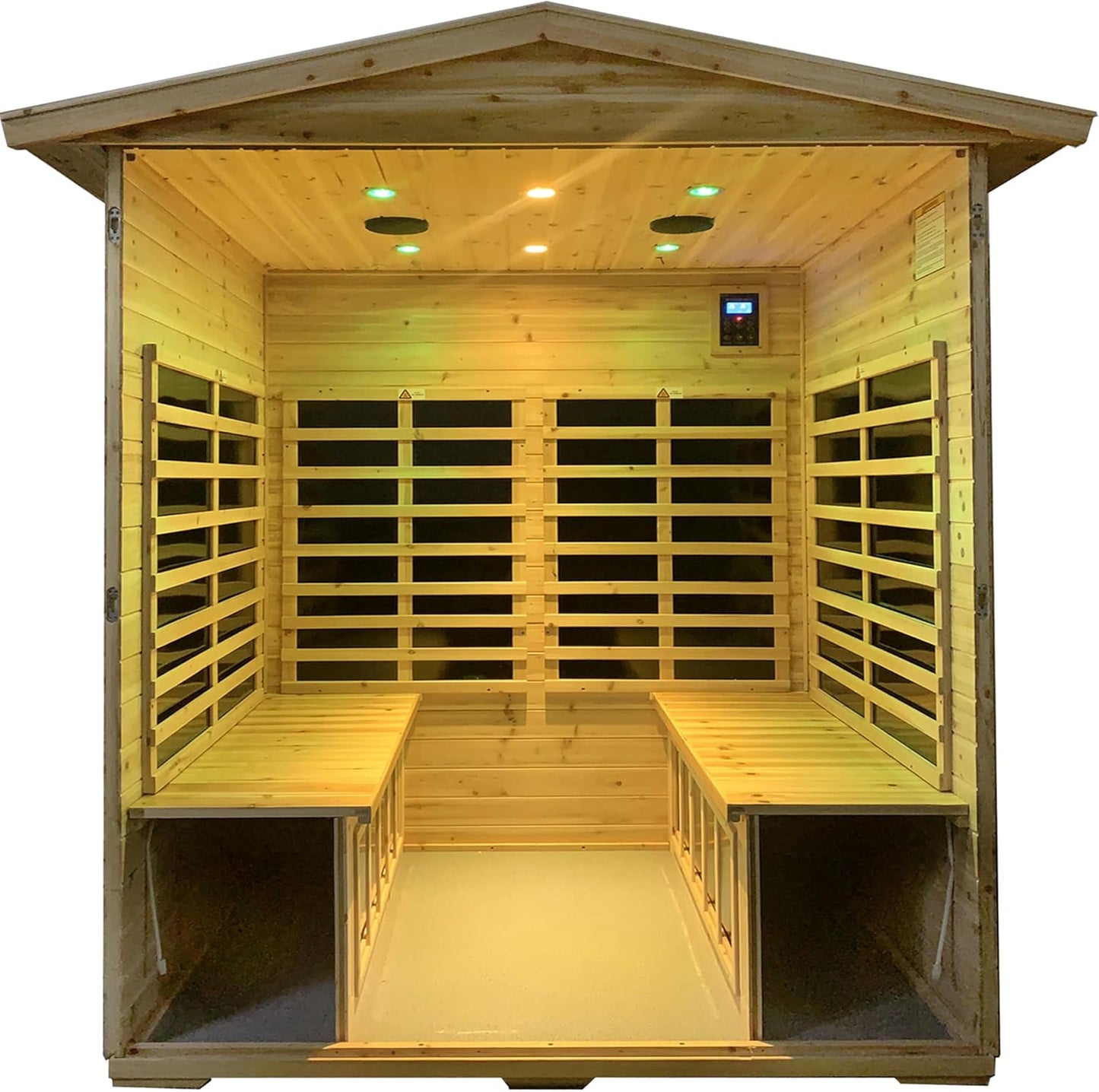 LTCCDSS Low EMF Outdoor Far Infrared Sauna 4-Person