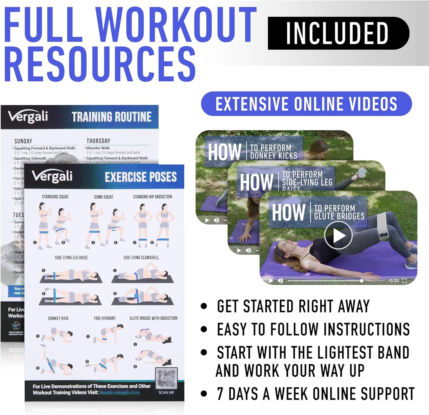Resistance Bands for Working Out with Workout Bands