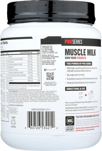 Muscle Mlk Pro Series 50 Knockout Chocolate