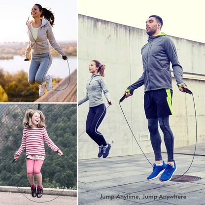 Jump Rope, Tangle-Free Rapid Speed Jumping Rope