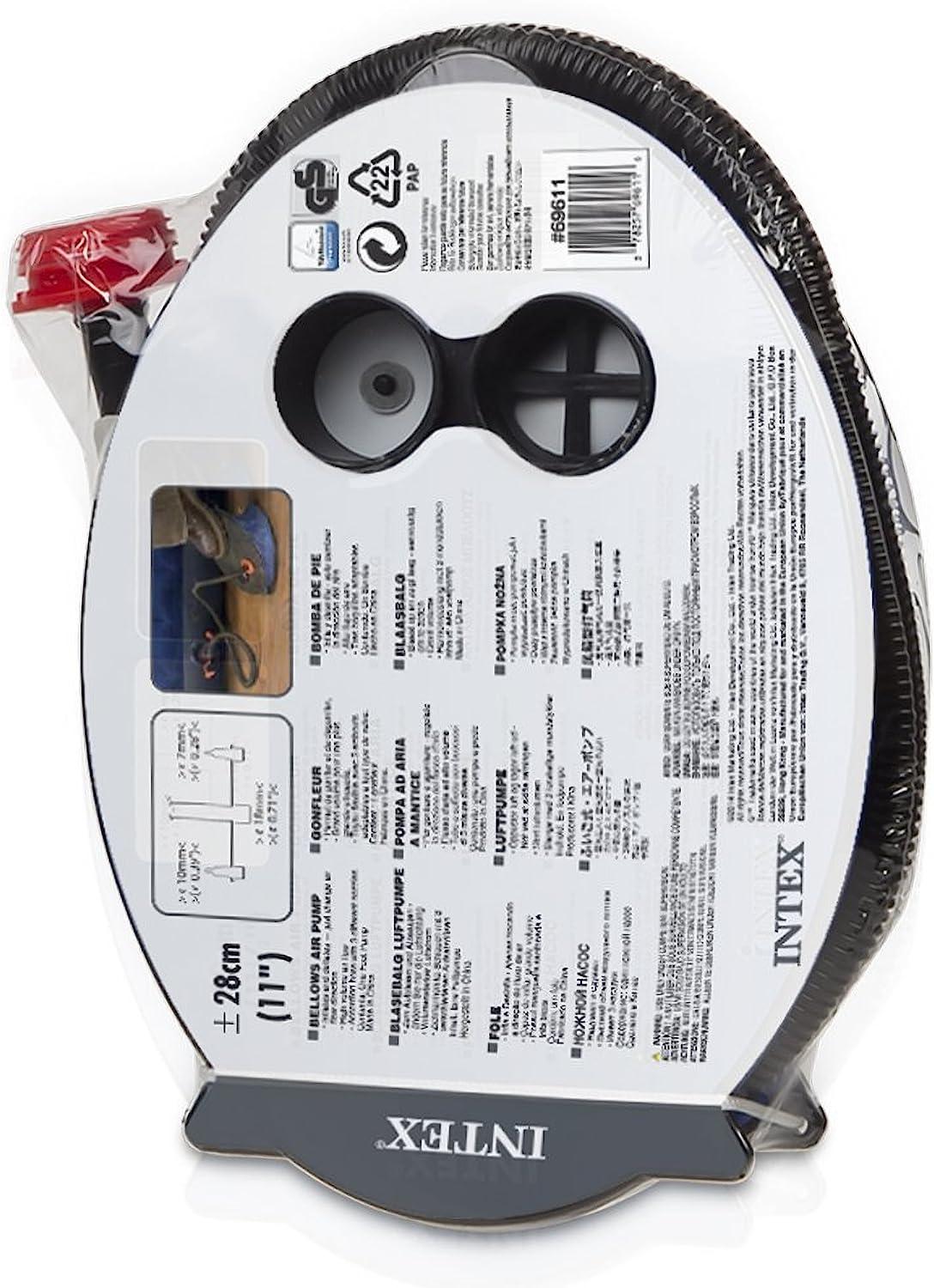 Bellows Foot Pump Series 11.5"