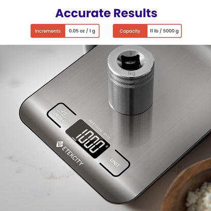 Etekcity Digital Kitchen Scale – Grams/Ounce