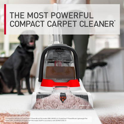 Hoover Carpet Cleaner - White & Red
