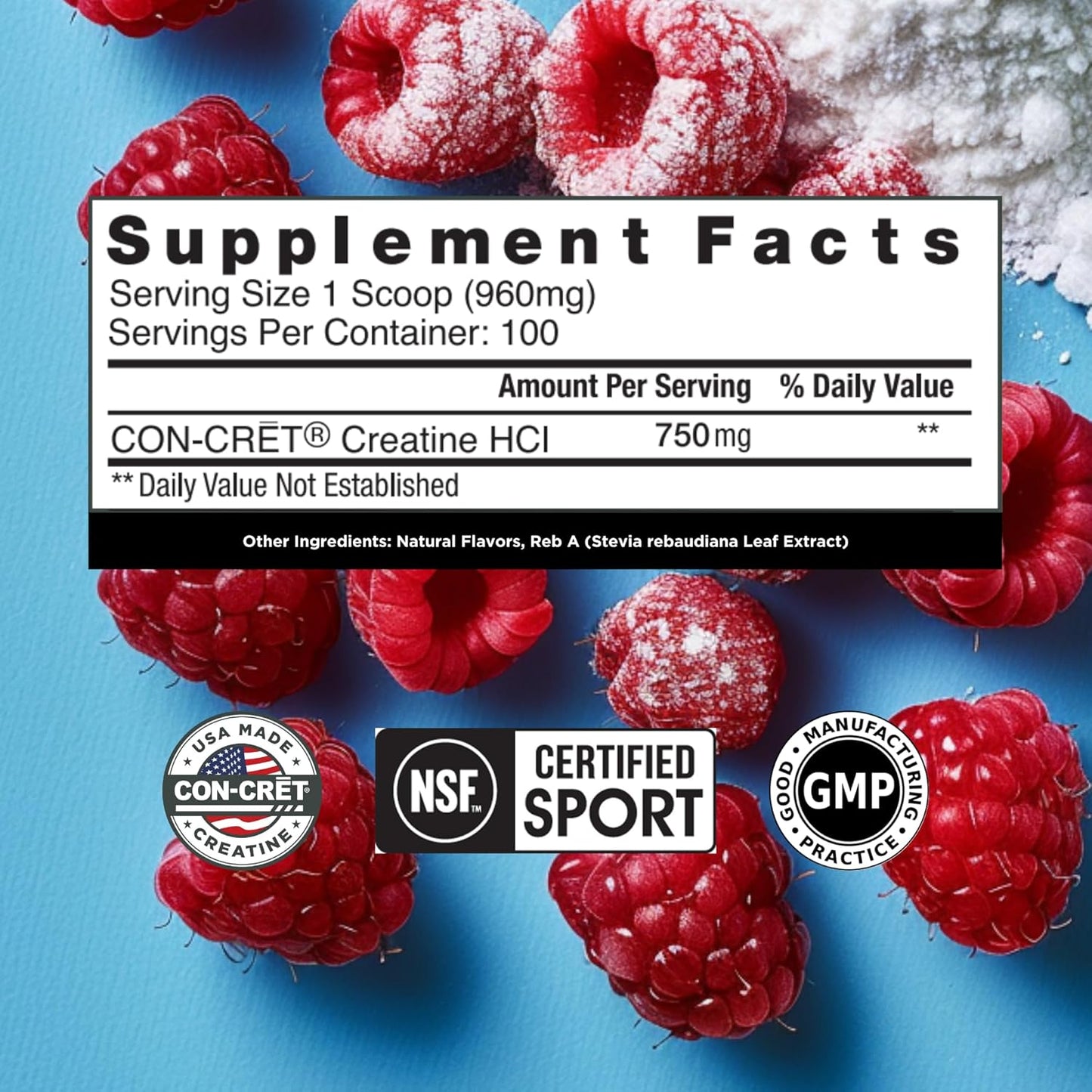 CON-CRET Creatine HCl Powder