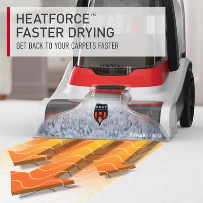 Hoover Carpet Cleaner - White & Red