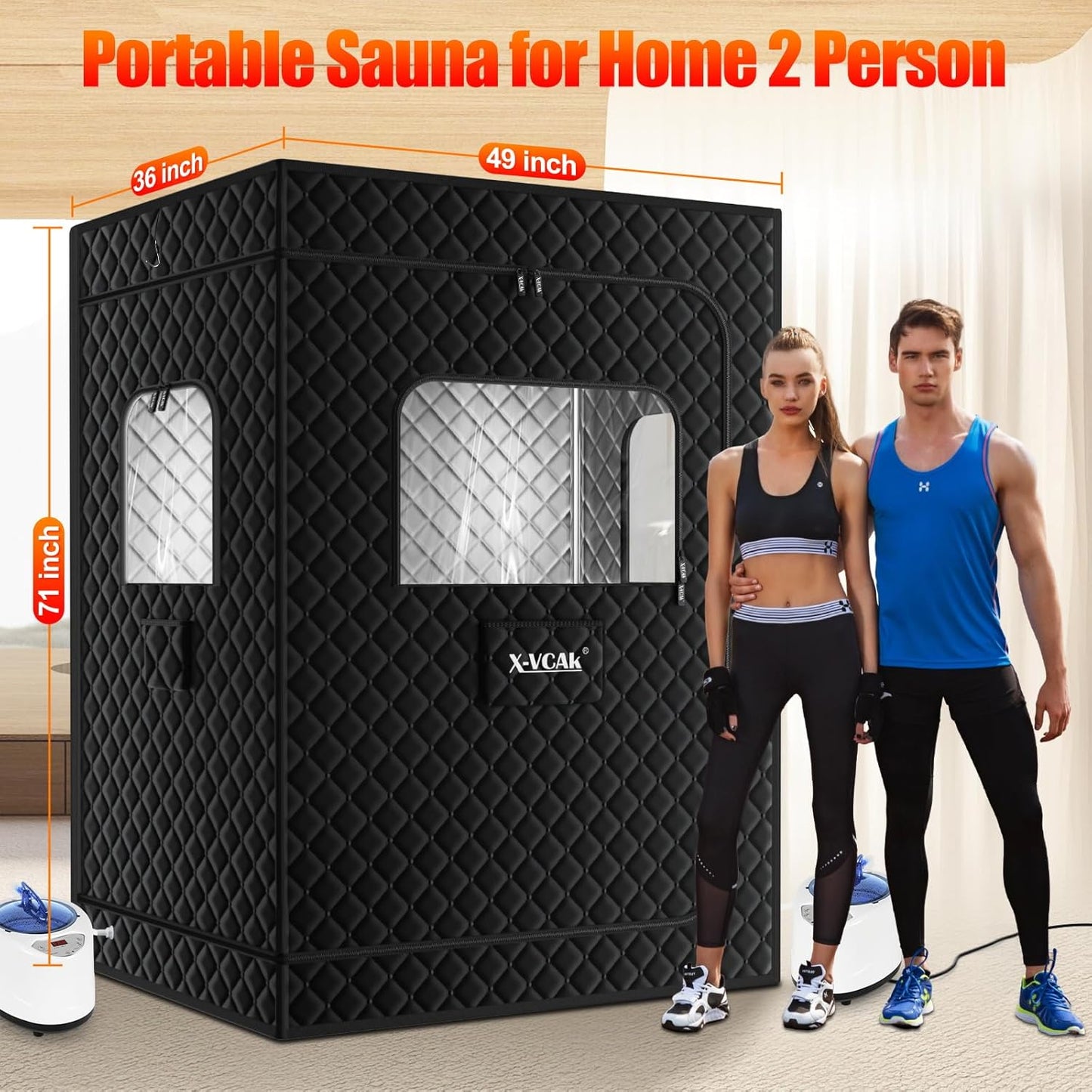 2 Person Sauna, Extra Large Sauna Box