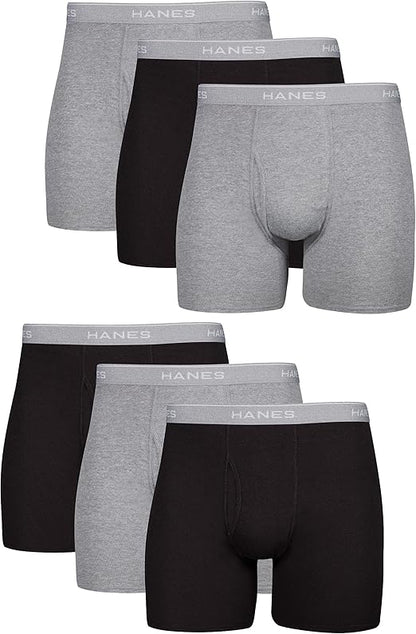 Hanes Men's Boxer Briefs, Cool Dri Moisture-Wicking Underwear