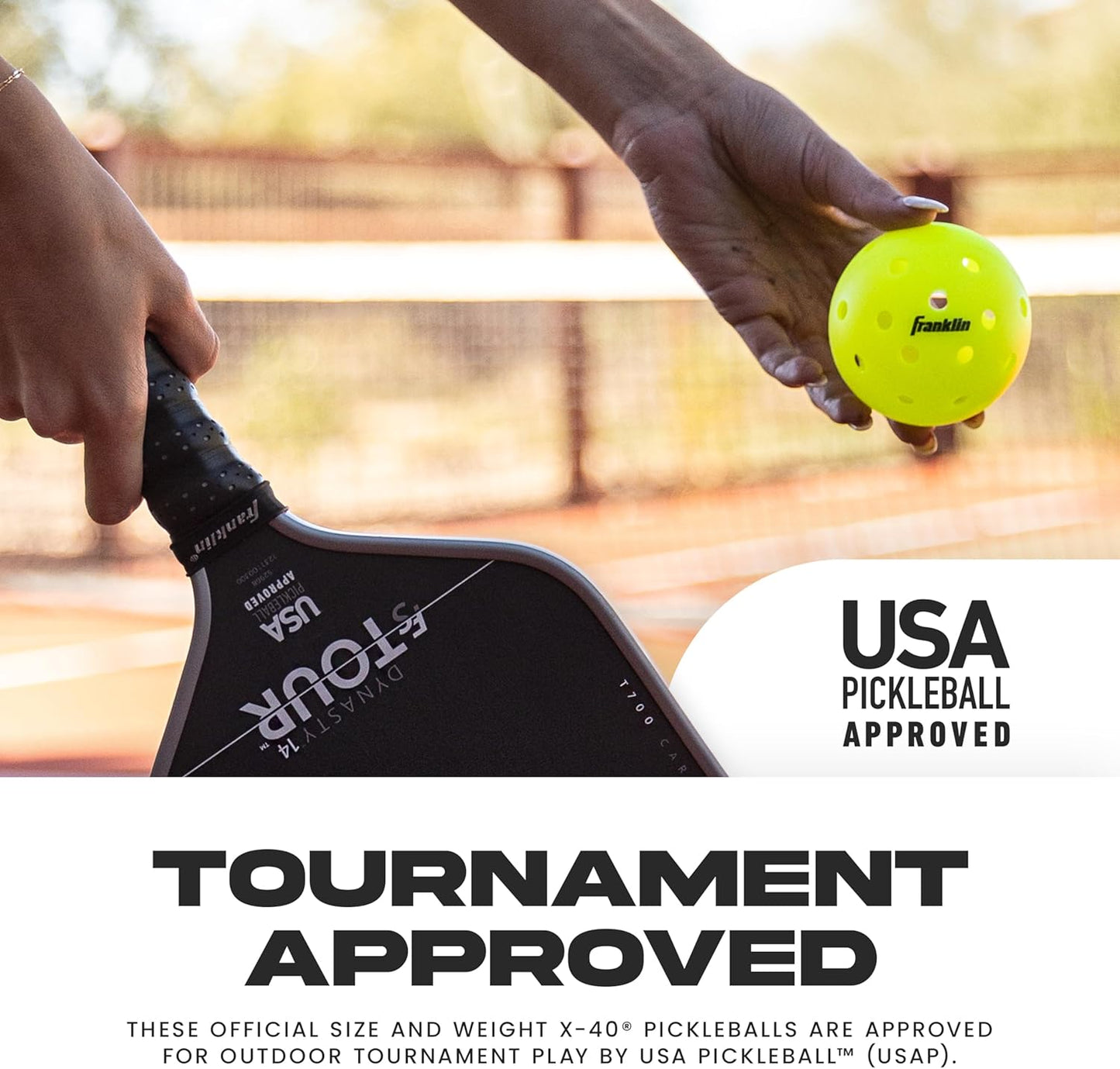 Franklin Sports X-40 Outdoor Pickleballs