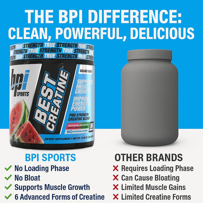 BPI Sports Best Creatine Powder,