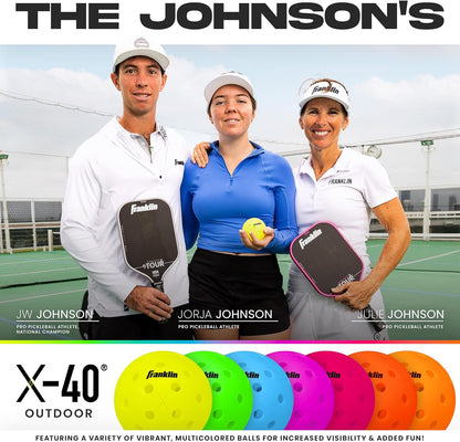Franklin Sports X-40 Outdoor Pickleballs