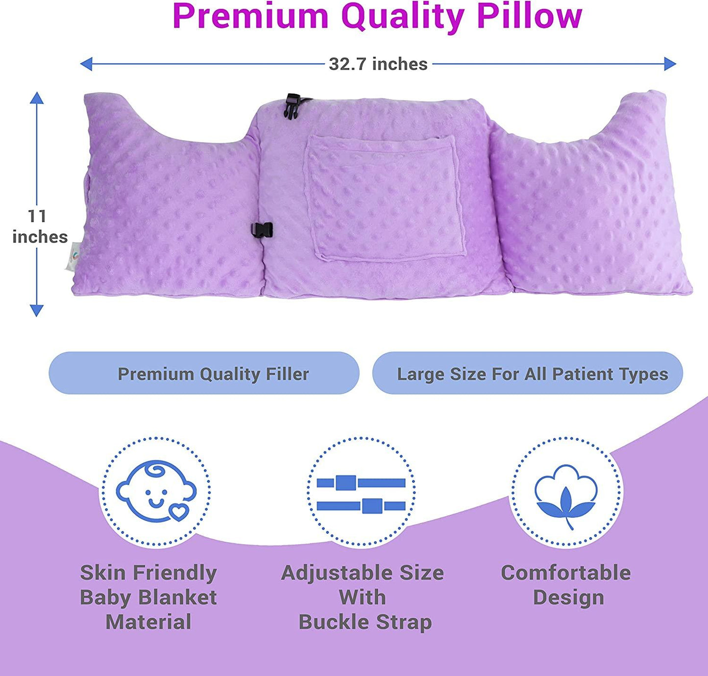 Mastectomy Pillow - Post Surgery Heart & Breast Support
