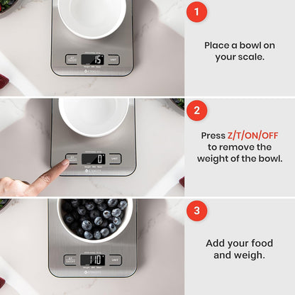 Etekcity Digital Kitchen Scale – Grams/Ounce