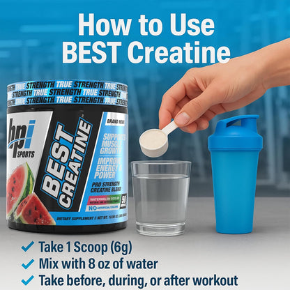 BPI Sports Best Creatine Powder,