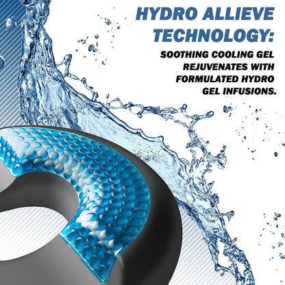 Charcoal Donut Pillow – Tailbone & Sciatica Relief