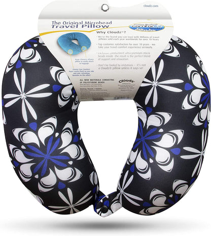 Microbead Travel Neck Pillow - Floral