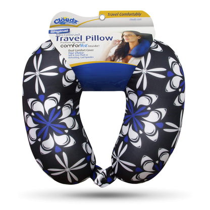 Microbead Travel Neck Pillow - Floral